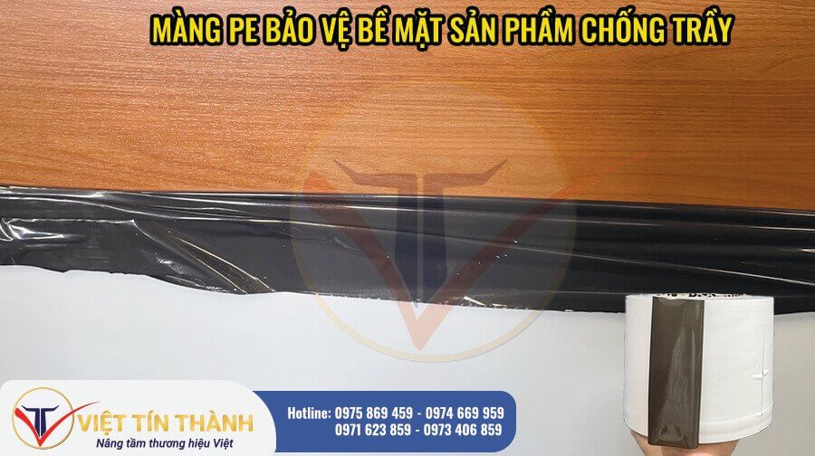 sự hiệu quả màng bảo về pe bề mặt